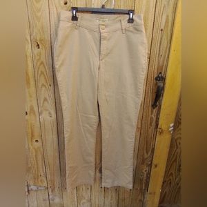 Lee Riders 🍀 tan women pants Sz12M